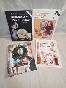 Vintage Dinnerware and Porcelain Books and more