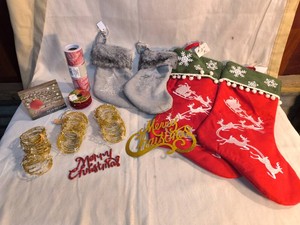 Variety of Christmas Decor - Lot of 12