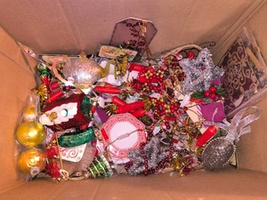 Box of ornaments