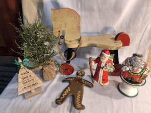 VINTAGE assortment of Holiday Decor