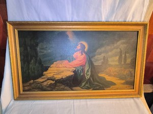 Artwork-Jesus in the garden of Gethsemane