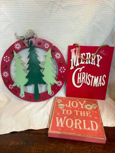 Variety of Christmas Decor
