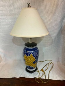 Antique Porcelain Table Lamp