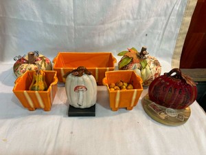 Variety of FallHalloween Home Decor- 7 Pieces