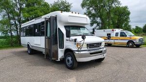 SHUTTLE BUSPARTY BUS WORK IN PROGRESS