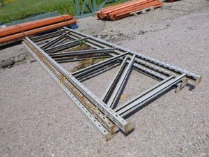 3 Pallet Racking Uprights (Penco)