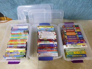 Lot of DVD and VHS Movies