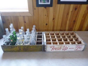 2 Vintage Soda Crates