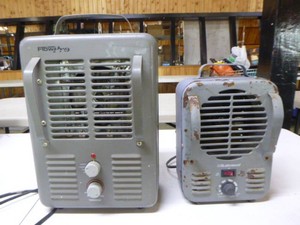 2 Portable Heaters
