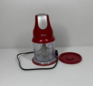 Ninja Express Chop Food Chopper Red Countertop Processor