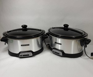 Hamilton Beach 1.5 Quart Slow Cookers Lot of 2