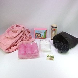 Lot of Hair Care Accessories with Heated Hair Rollers, Towels & Storage Containers