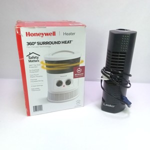 Honeywell 360° Surround Heat Heater and Lasko Ceramic Space Heater Lot