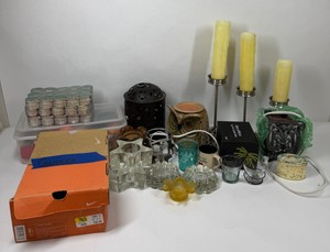 Lot of Home Dcor, Candles, Glassware & Household Accessories