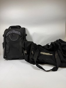 Lot of Rolling Travel Bag, Gardner Bender Tool Bag & Shoulder Bag