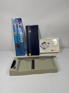 Paper Cutter and Rotary Paper Trimmer Lot