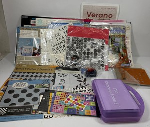 Lot of Card Making, Scrapbooking & Paper Craft Supplies