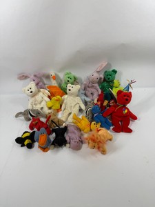Lot of TY Beanie Babies Plush Stuffed Animals