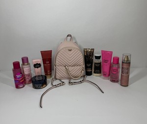 Lot of Victorias Secret, B&B Beauty Products with Mini Backpack