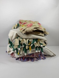 Lot of Tie Blankets, bedding and Pillowcases