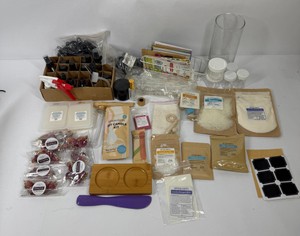 Lot of Soap Making Supplies, Molds, Fragrance Oils & Craft Materials