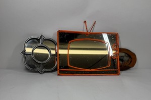 Lot of 3 Decorative Wall Mirrors