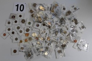 Lot of U.S Slipped and Sealed Proof Coins