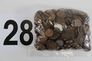 5$ Dollar Face Value Wheat Pennies