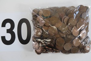 5$ Dollar Face Value Wheat Pennies