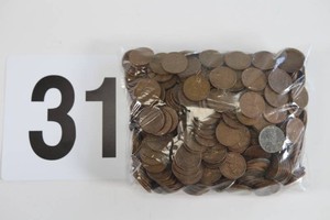 5$ Dollar Face Value Wheat Pennies