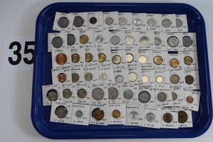 Vintage Foreign 2x2 Coin Lot