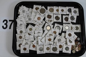 Vintage Foreign 2x2 Coin Lot