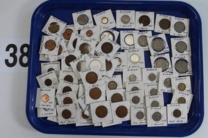 Vintage Foreign 2x2 Coin Lot