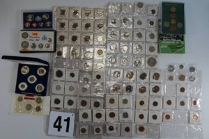 Vintage Foreign Coin Lot
