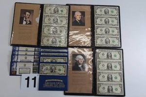 Uncut Sheets and Colorized Currency
