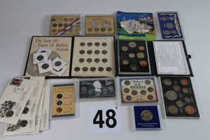 Coin Lot - Buffalo Nickels, Pennies, Foreign