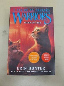 Warriors A Vision of Shadows #5 River of Fire Erin Hunter Hardcover B&N Exclusive Edition 2018 Very Good