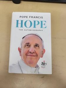Hope The Autobiography Pope Francis Hardcover Random House 2025 Like New