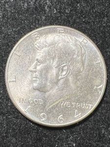 1964 US KENNEDY HALF DOLLAR UNC