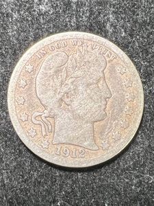 1912 US BARBER QUARTER