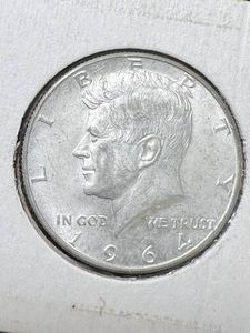 1964 US KENNEDY HALF DOLLAR UNC