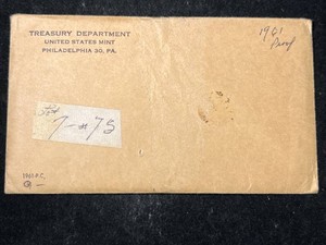 1961 US PROOF SET IN ORIGINAL ENVELOPE