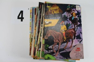 Lot of Vintage Treasure Chest Comics