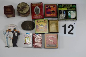 Lot of Miscellaneous Smoking Memorabilia