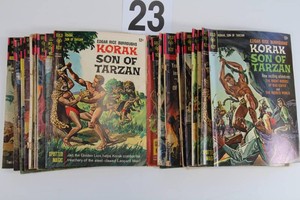 Lot of Vintage Gold Key Comics - Korak and Tarzan