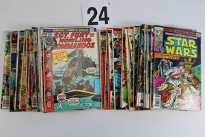 Lot of Vintage Marvel Comics - Star Wars, Conan, SGT Fury