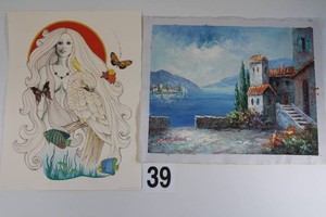 2 Gorgous Paintings w Signatures