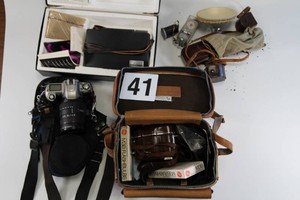 Lot of Rare Vintage Cameras