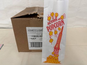 1M Action Popcorn Bags 4.5x1.5x12