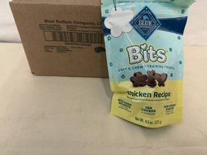 6 Bags Blue Buffalo Training Treats